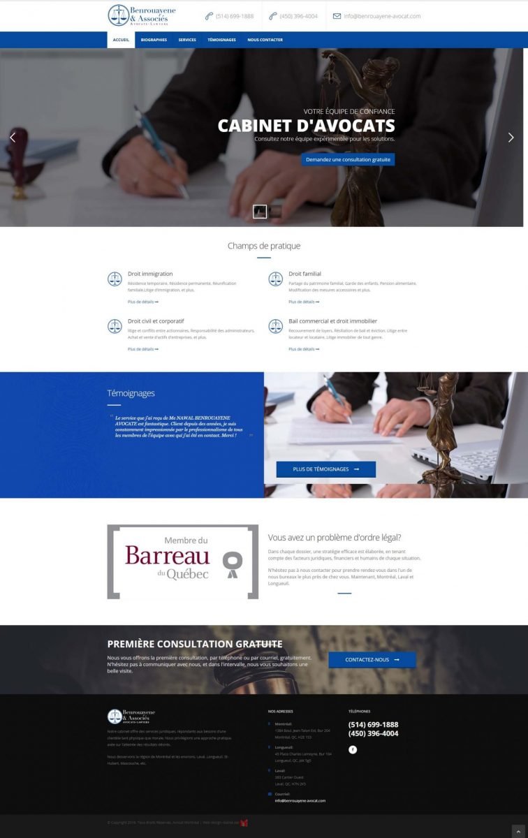 lawyer firm montreal website design scaled